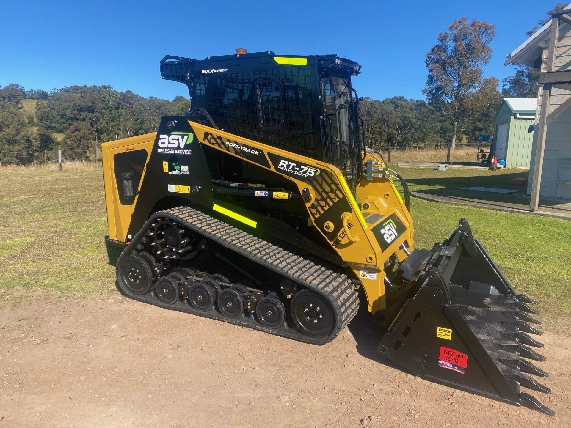 Two POSI-Tracks — Seaview Excavations in Hallidays Point, NSW