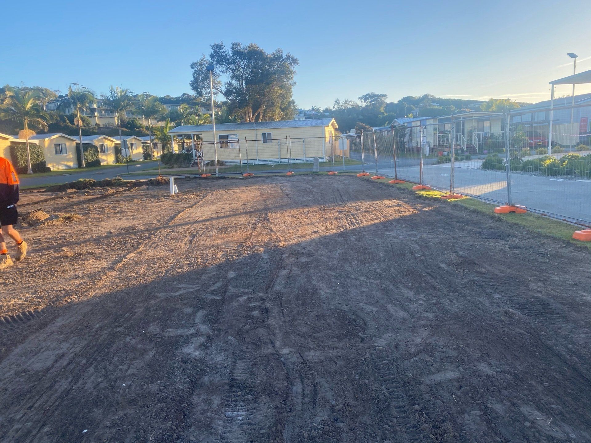 Civil Site Construction Area — Seaview Excavations in Hallidays Point, NSW