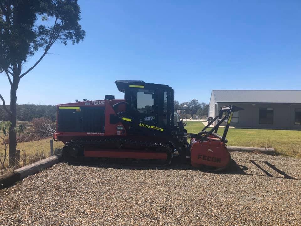 Heavy Machinery Cleared the Residential Area — Seaview Excavations in Hallidays Point, NSW