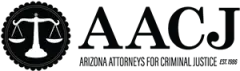 The logo for the arizona attorneys for criminal justice