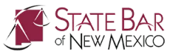 A logo for the state bar of new mexico