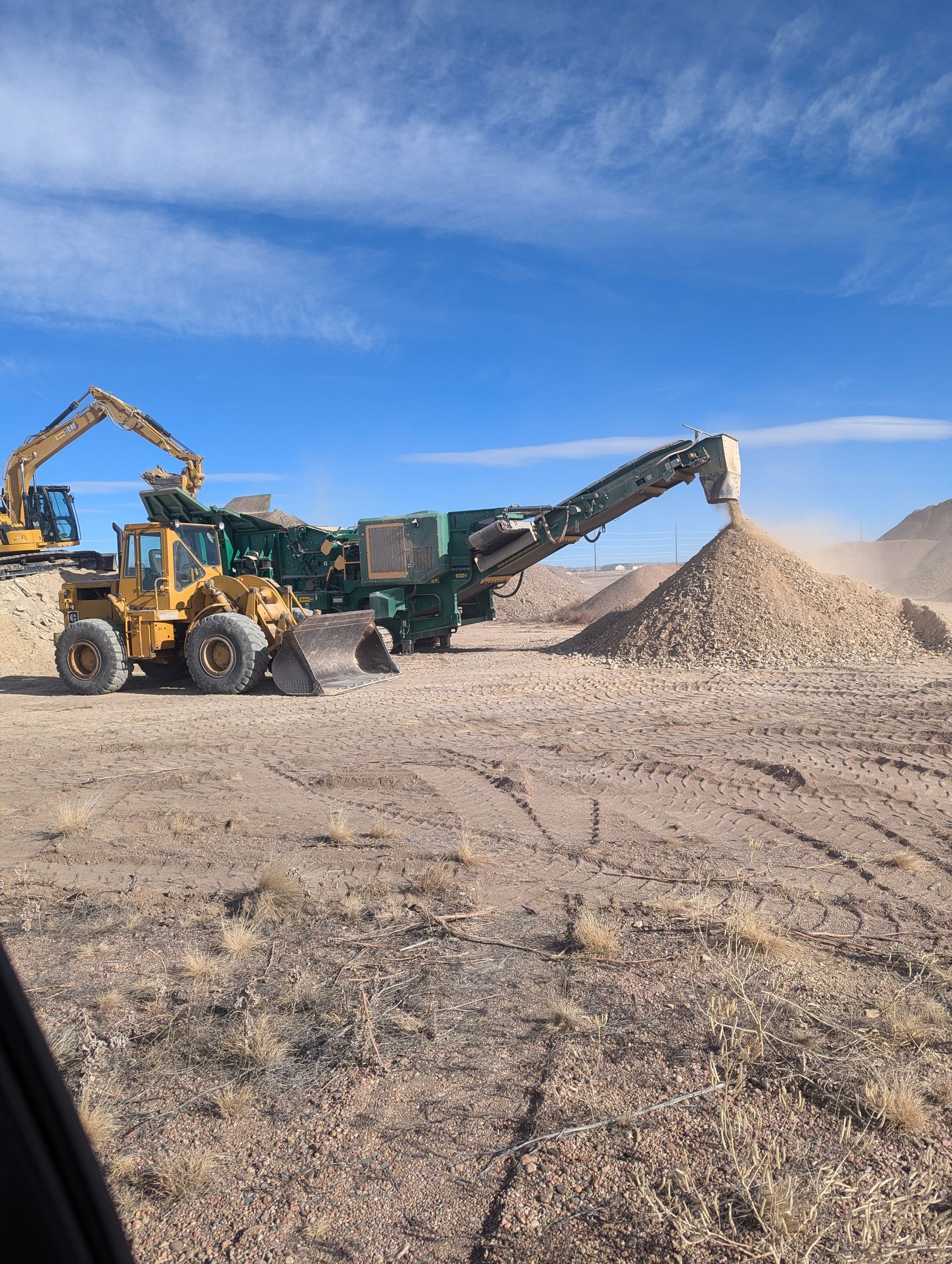 Mobile crushing services