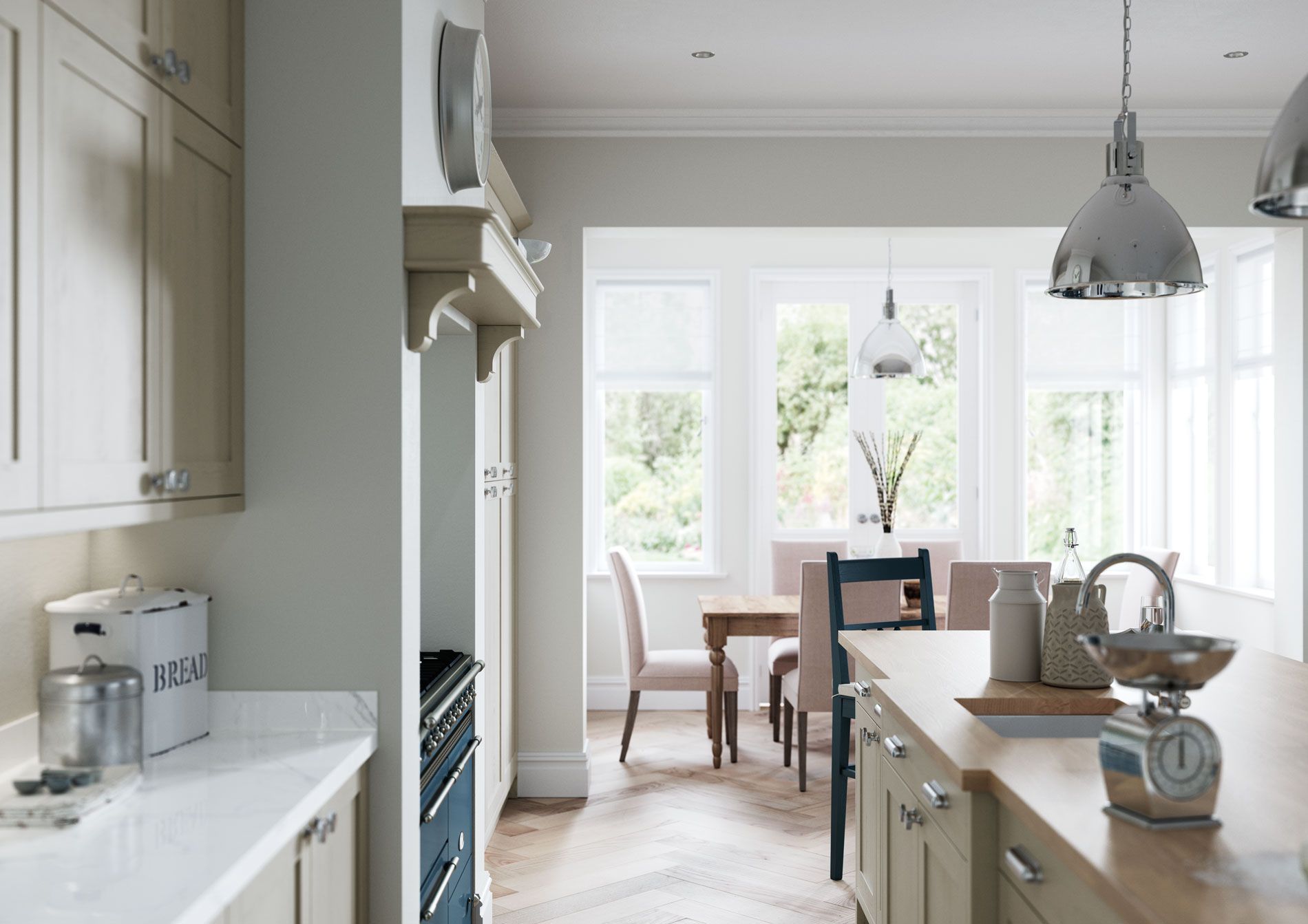 Dream kitchen designed for customer in Clitheroe