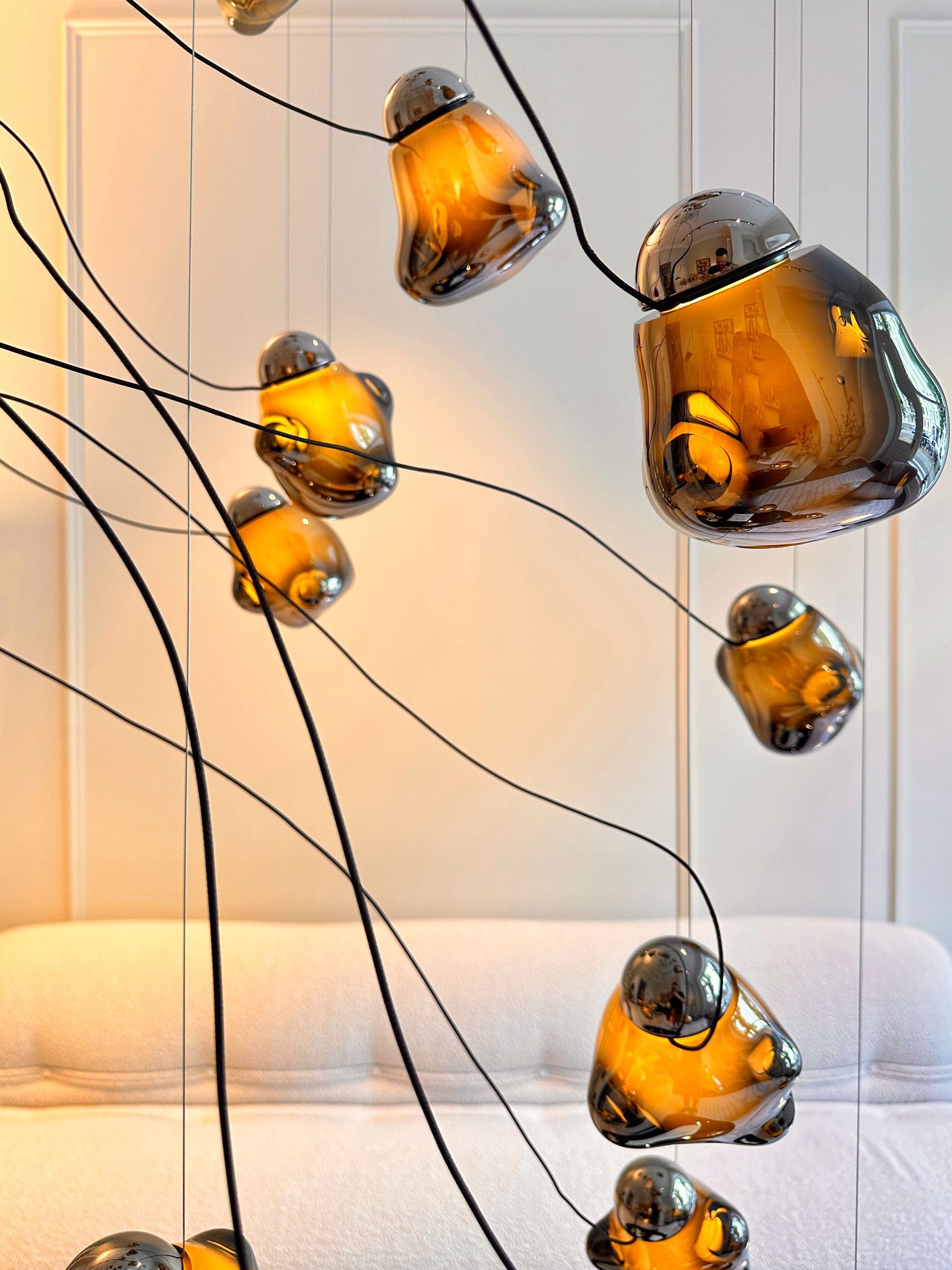 image showing a luxury light sculpture from Bocci