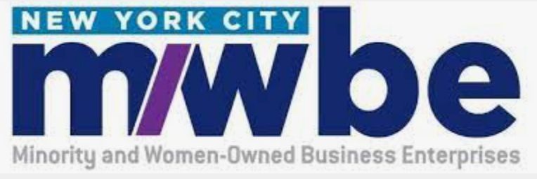 The logo for new york city mwbe minority and women-owned business enterprises