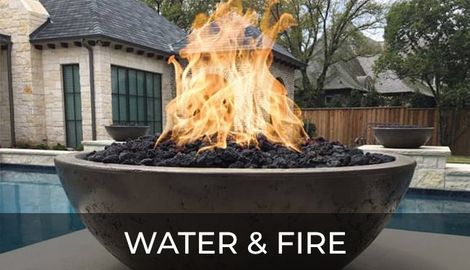 Staycation Products - Water & Fire