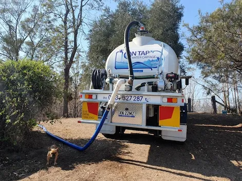 Septic Tank Filling — On Tap Water Cartage in Coffs Harbour, NSW