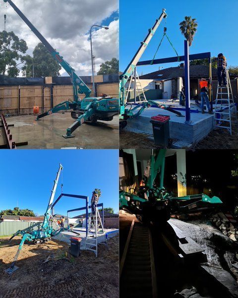Mini crane hire in Sydney