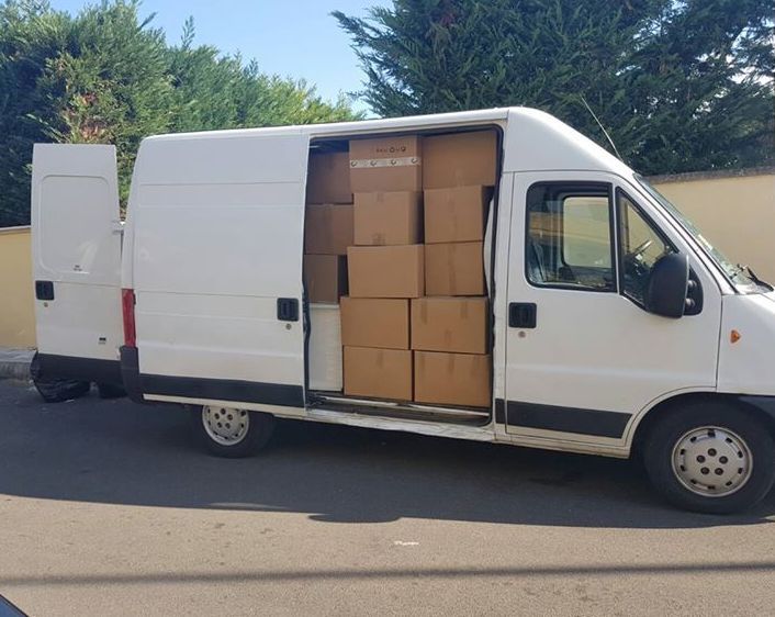 Furgone per traslochi