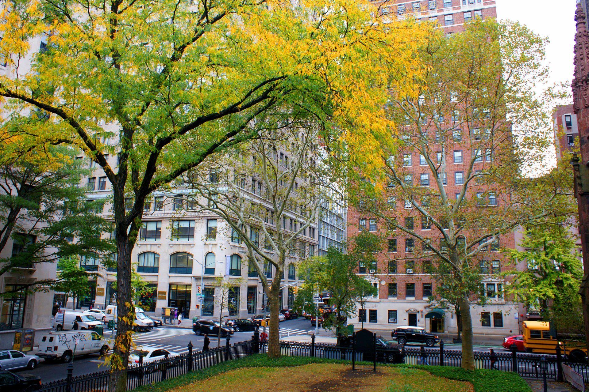 the facade of our corner