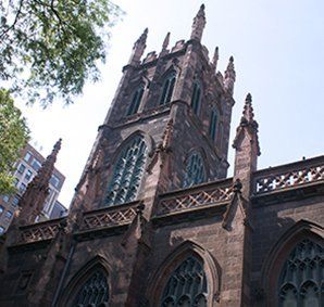 the church next door