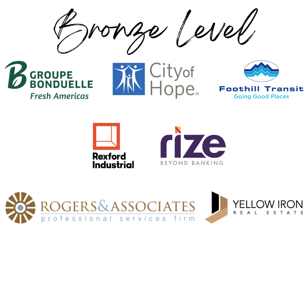 A bunch of logos on a white background that say bronze level