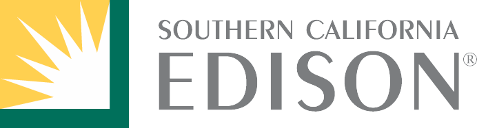 The logo for southern california edison energy for what 's ahead