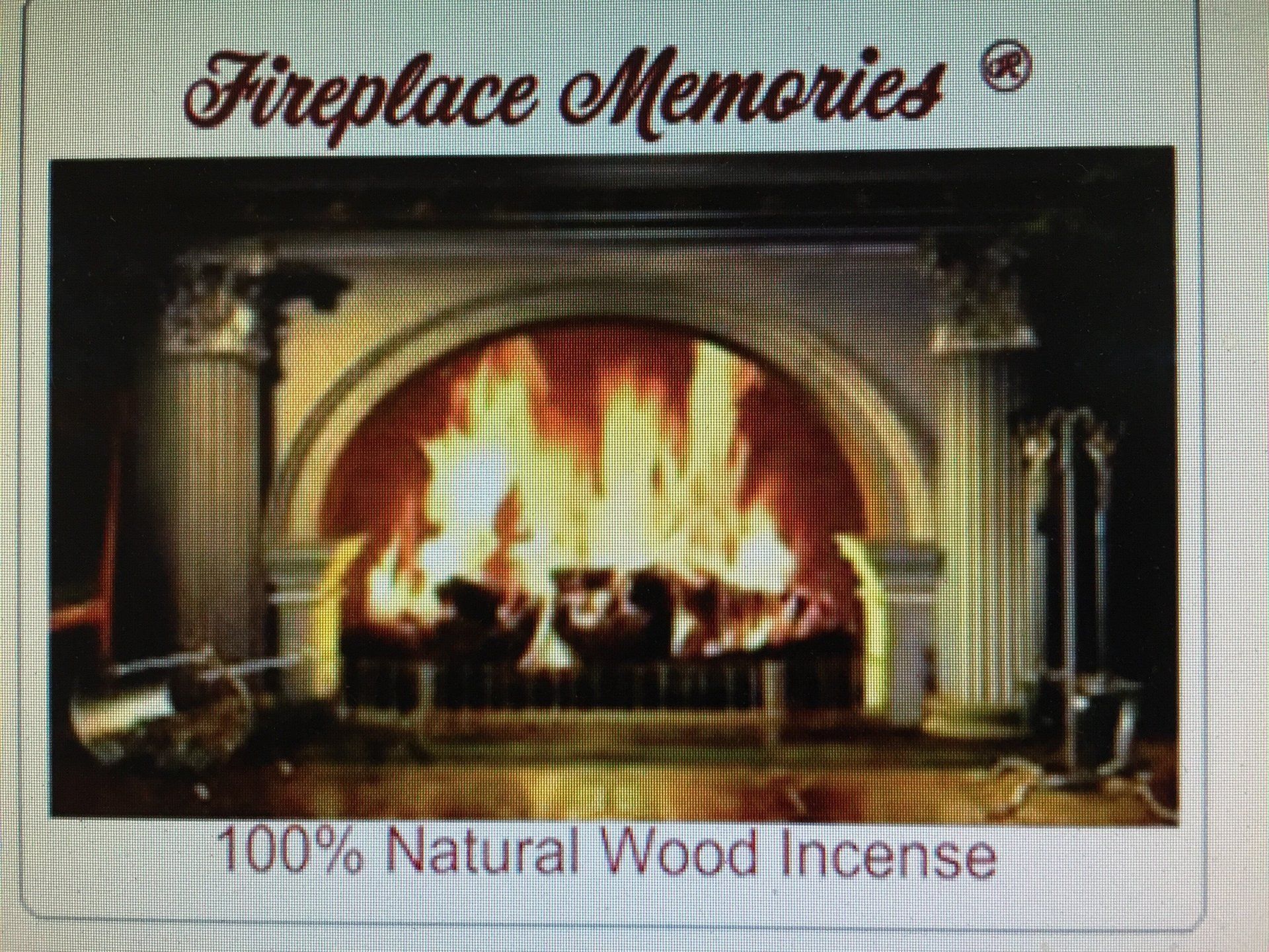 Fireplace memories 100% Natural Wood Incense