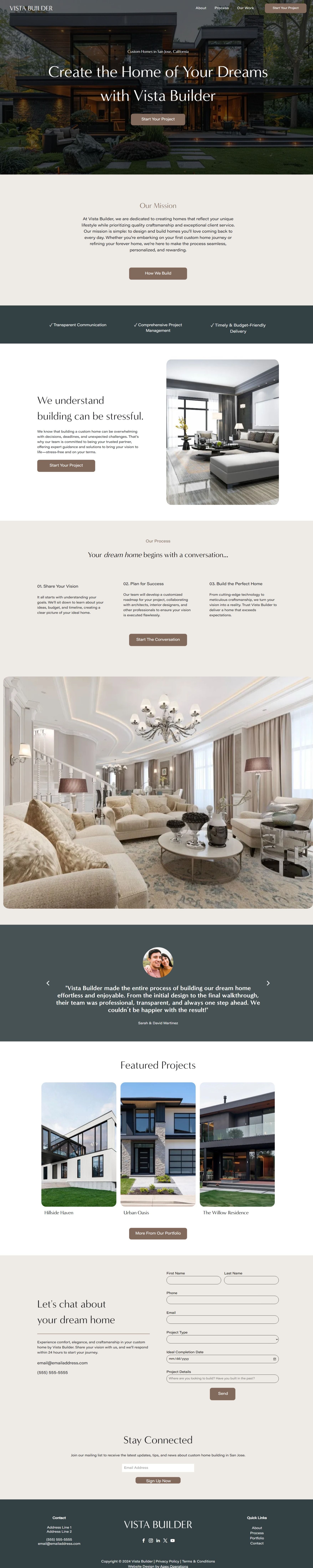 A screenshot of a website showing a living room with a lot of furniture.