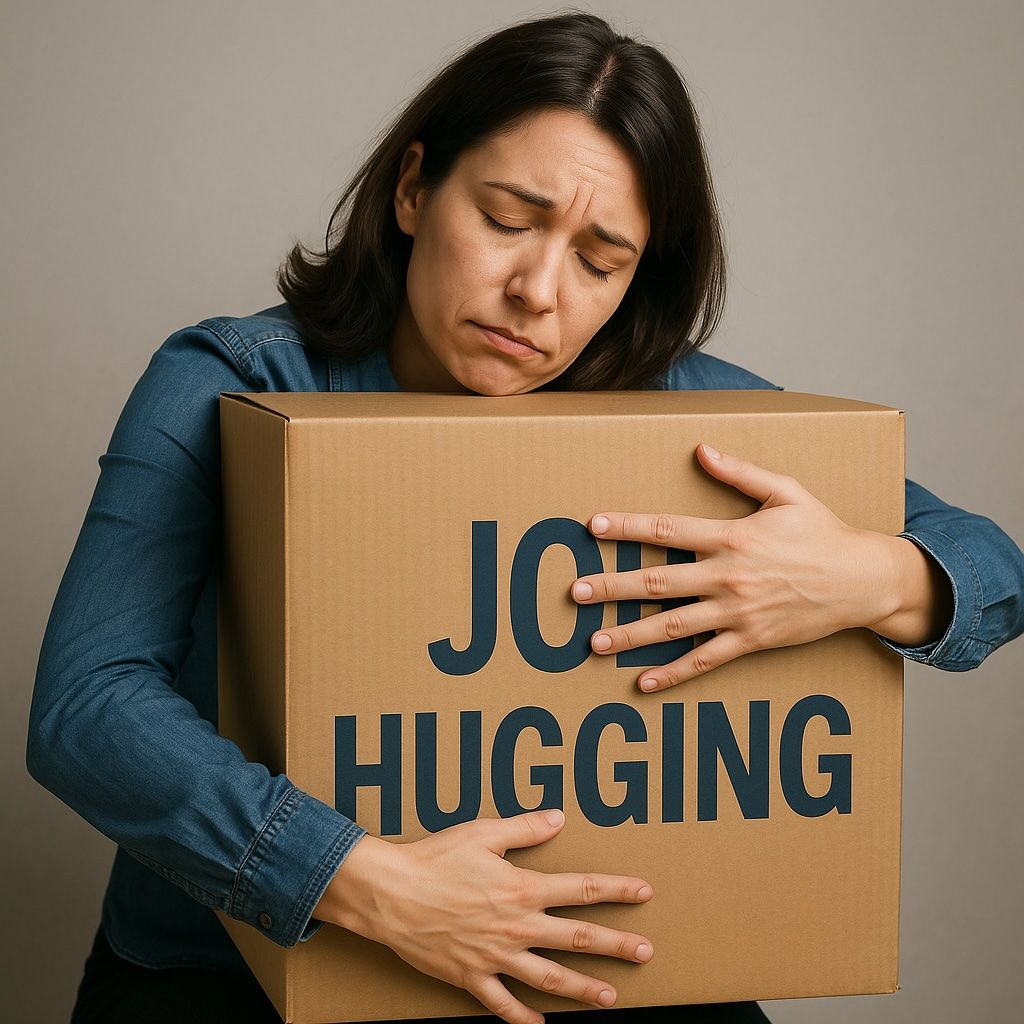 Job Hugging is a chance to re-engage and re-ignite your team.