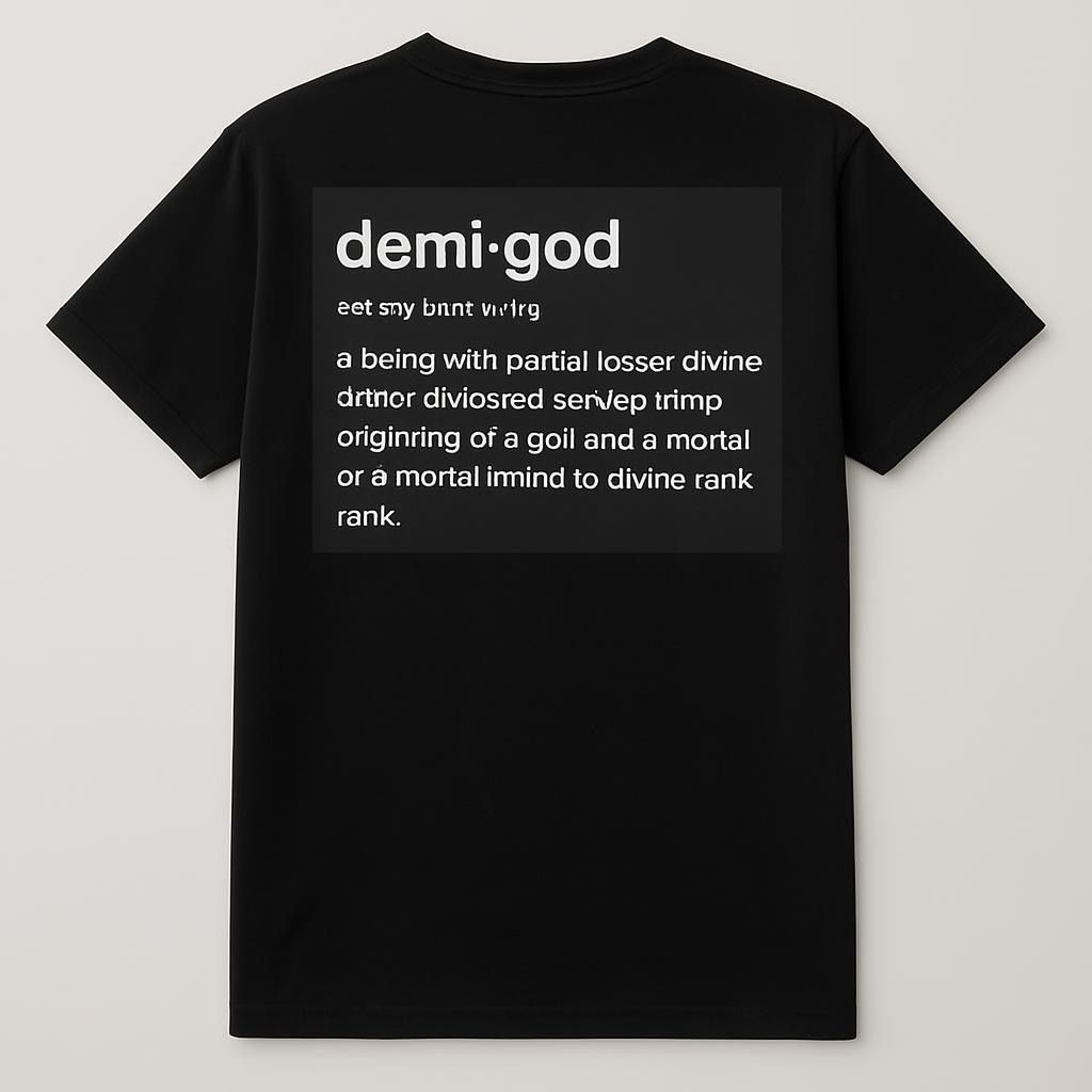 Introduction T Shirt Black