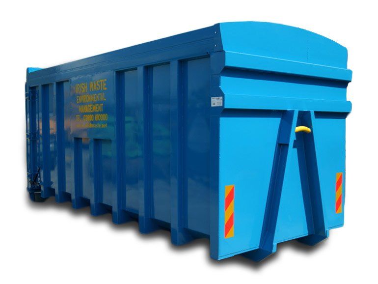 40-Cubic-yard-Hook-Lift-Roll-on-Roll-off-Container-with-Sliding-Plastic-Lids side view