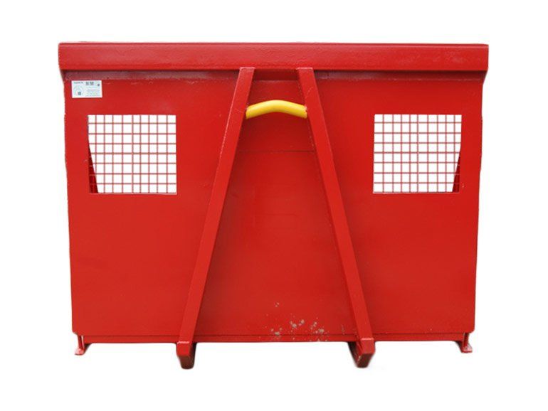 Flat-Body-Hook-Lift-Roll-On-Roll-Off-Container-front