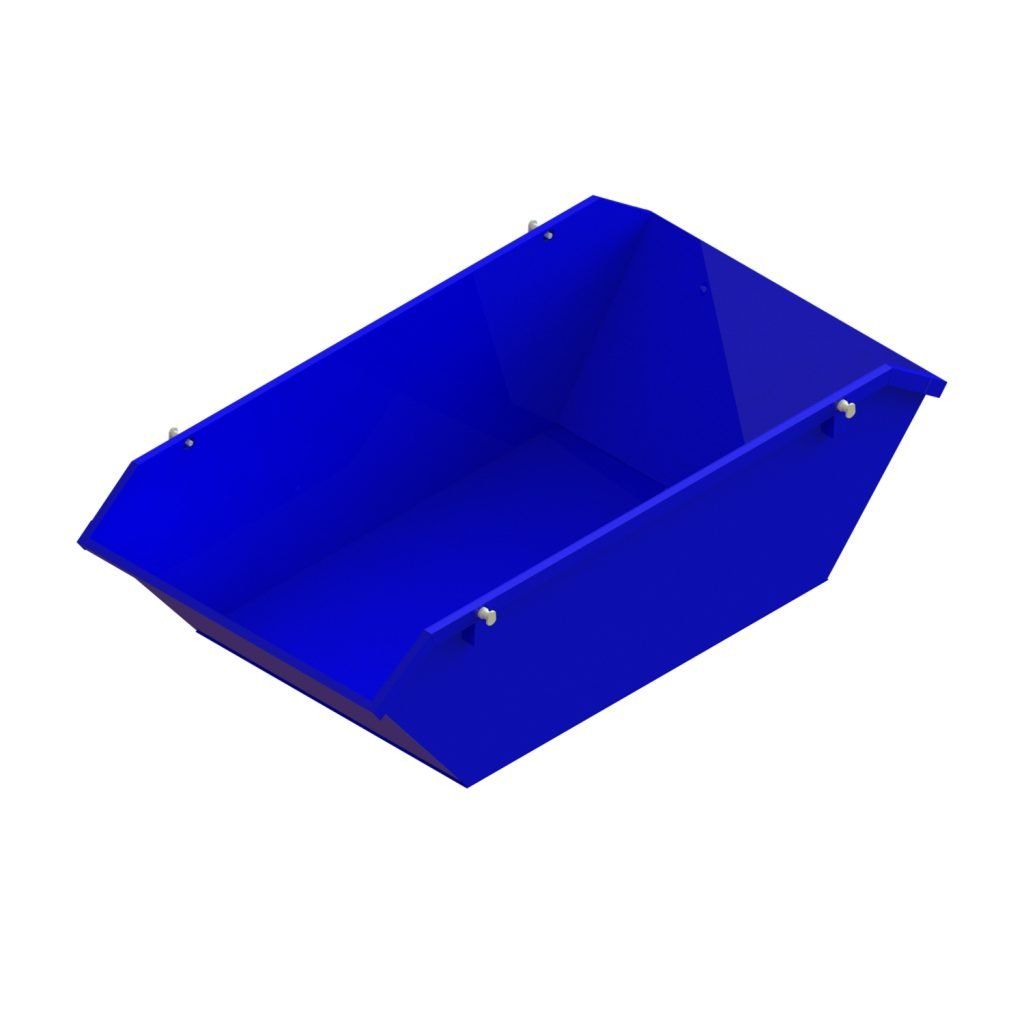 Mini/Midi 6 + 8 Cubic Yard Skip design blue