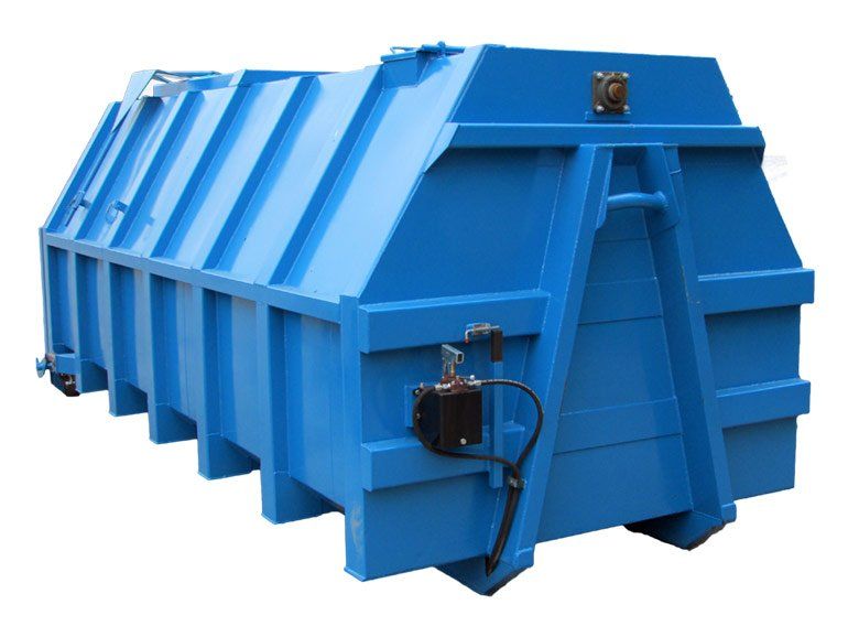 Sludge Container With Auger front