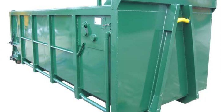 SLUDGE CONTAINER WITH CUT OFF SWITCH