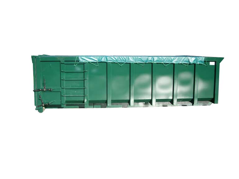 Sludge Container With PVC Cover side