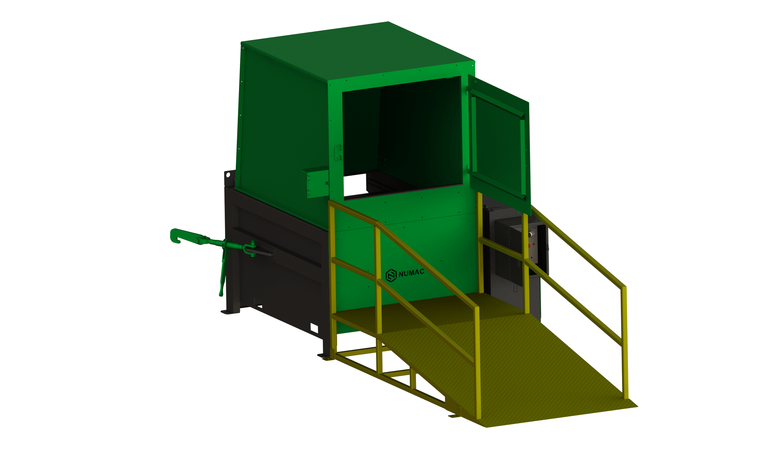 NS40-Supershort-Static-Hand-Fed-Hopper-Ramp-V3-No-Container
