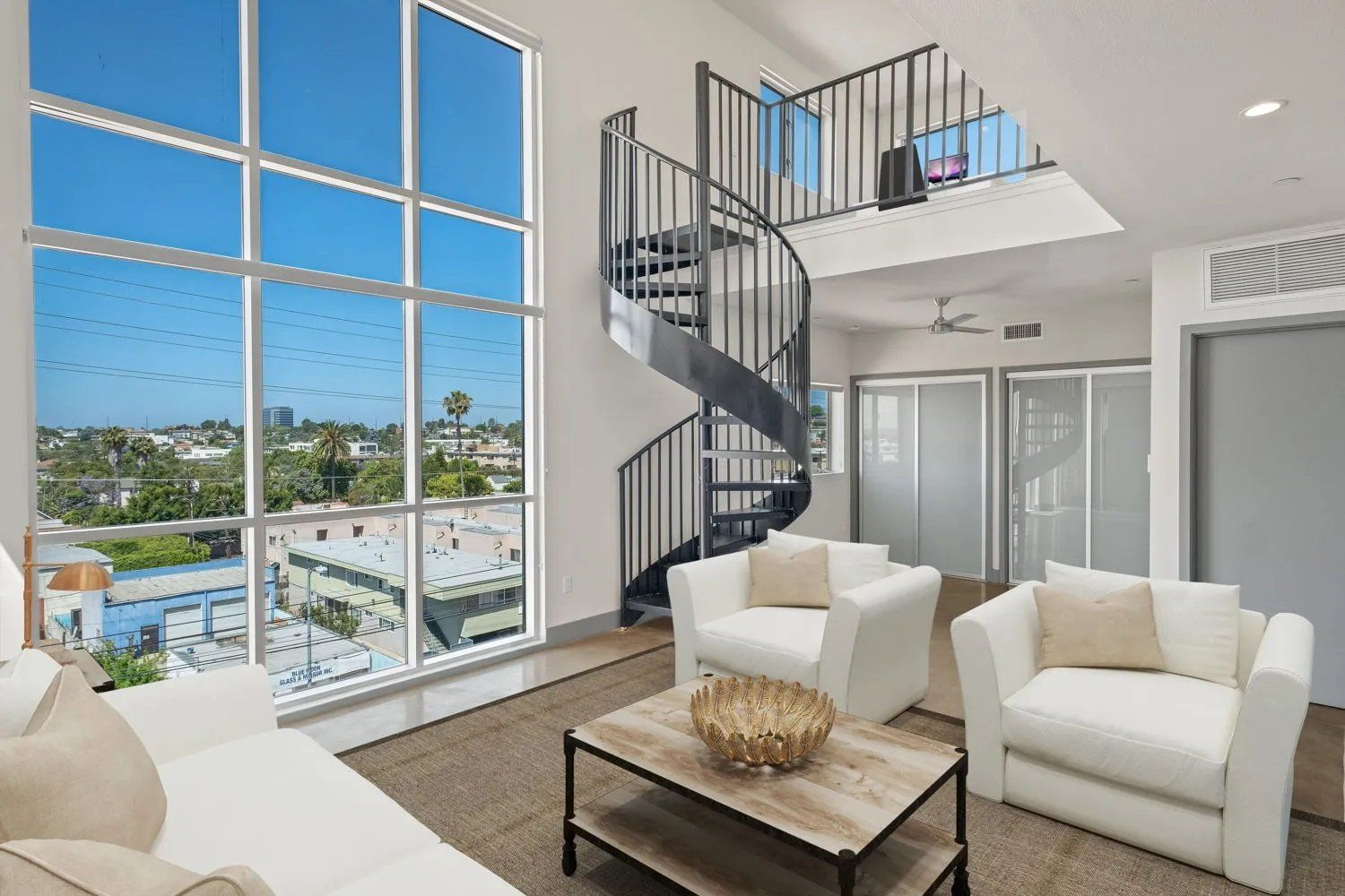 modern bright living room