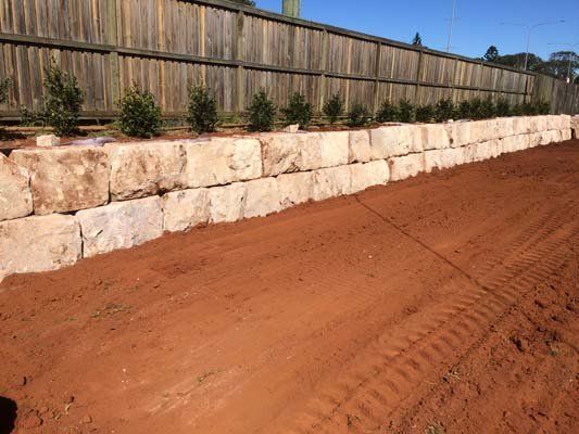 retaining walls in highfields australia