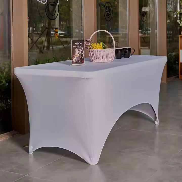 spandex table cover
