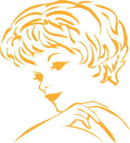 icona parrucca femminile