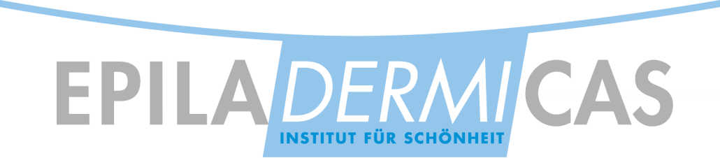Das Logo von Epiladermicas wird auf weißem Hintergrund angezeigt.