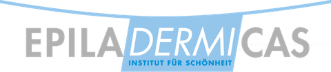 Das Logo von Epiladermicas wird auf weißem Hintergrund angezeigt.