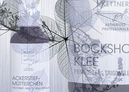 Eine Nahaufnahme einer Flasche Bockshornklee