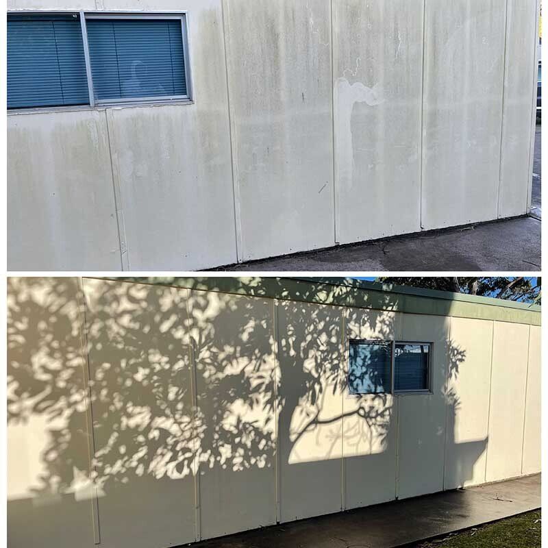 Exterior Before and After Pressure Wash — South Coast Pressure Washer  in Oak Flats, NSW