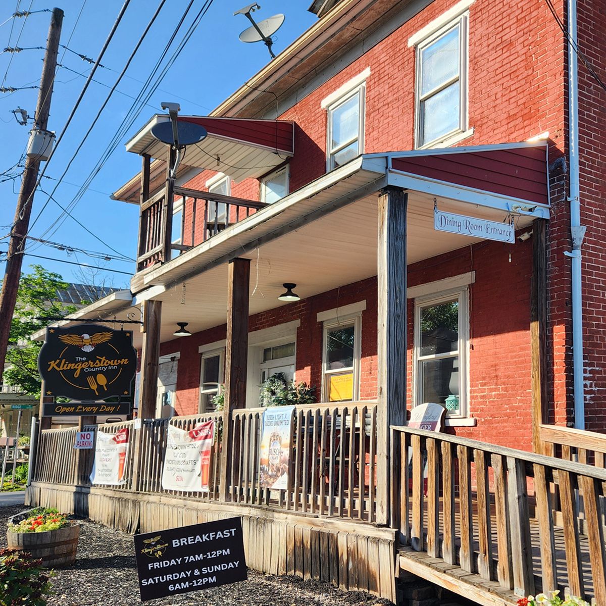 Klingerstown Country Inn brisket over fries