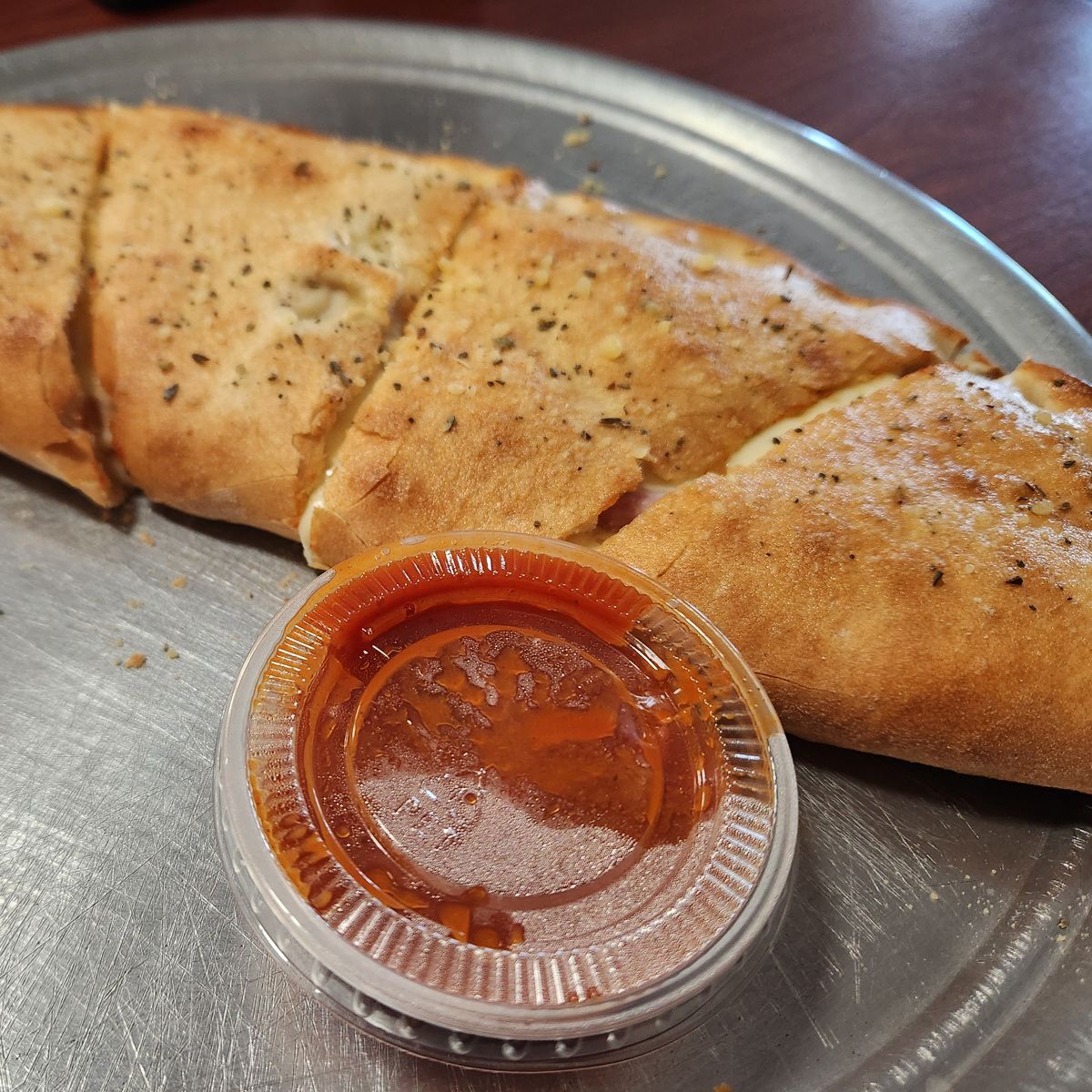 Ciao's Pizza stromboli
