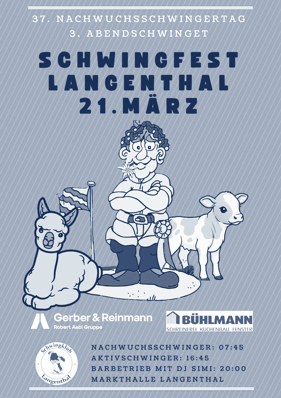 Mach dich bereit für das Hallenschwinget Langenthal
