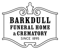 The logo for sample funeral home is shown on a white background.