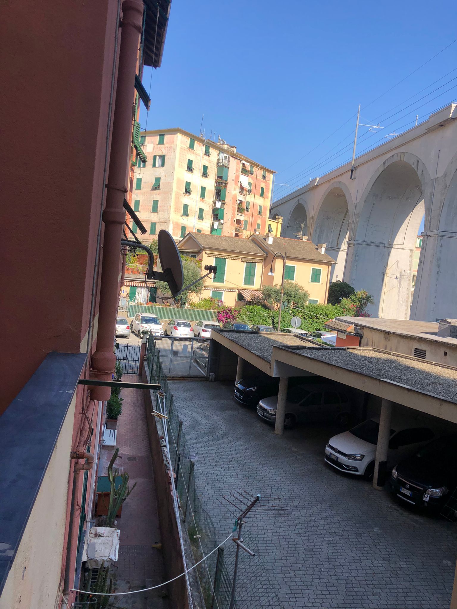 vendita appartamento in centro a Bogliasco con ampio terrazzo
