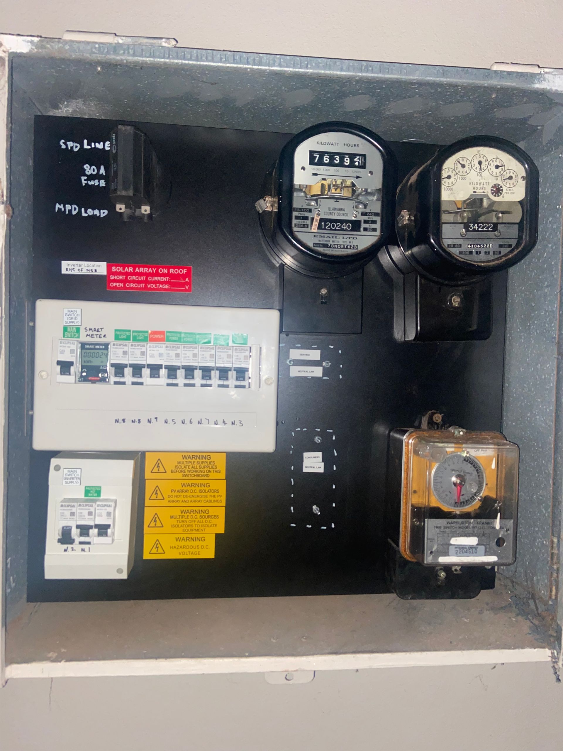 Solar Control Panel — JNQ Solar & Electrical in Woonona, NSW