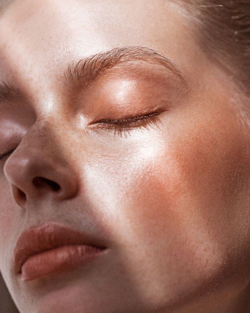 A Close Up of a Woman's Face With Her Eyes Closed — Aqua Marine Skin and Beauty in Tuncurry, NSW