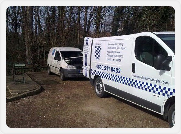 Windscreen repair - Colchester, Essex - Colchester Motorglass - service van