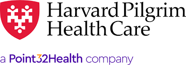 The harvard pilgrim health care logo is a point32 health company