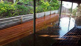 Deck1 before — Home Improvements in Gladstone, QLD
