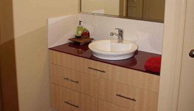 Bathroom before 4— Home Improvements in Gladstone, QLD