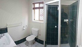 Bathroom before 5 — Home Improvements in Gladstone, QLD
