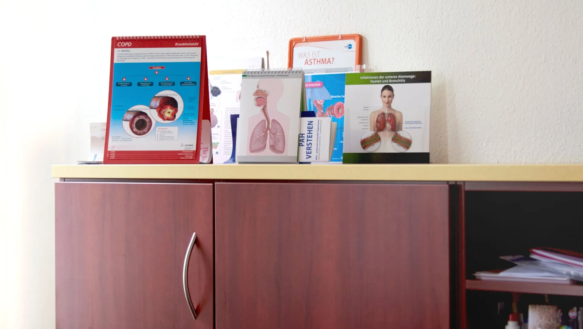 Detailaufnahme in einem der Behandlungszimmer