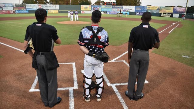 Bid on Special Shorebirds Patriotic Jerseys TODAY!